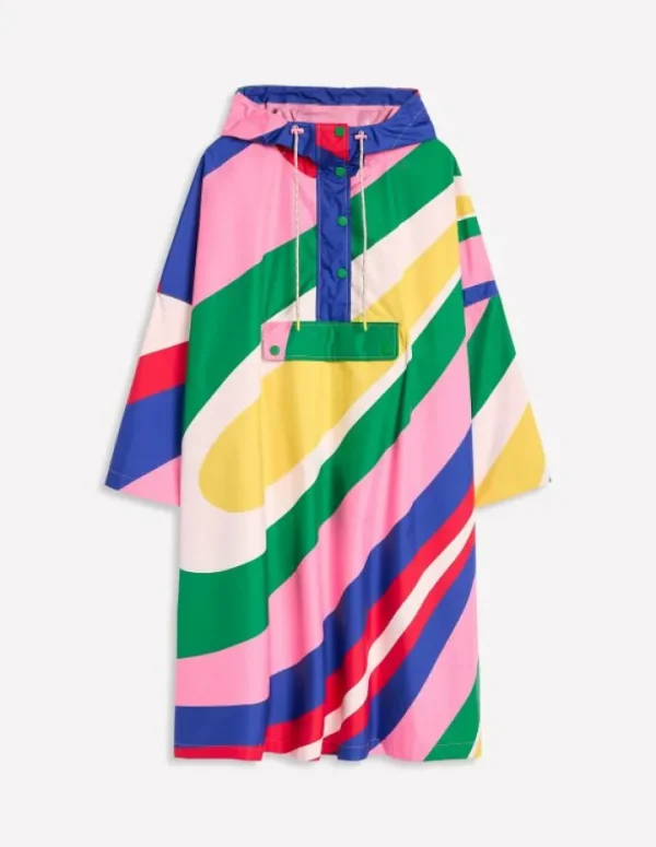 Outlet Boden Verstaubare Regenjacke- Regenbogendesign