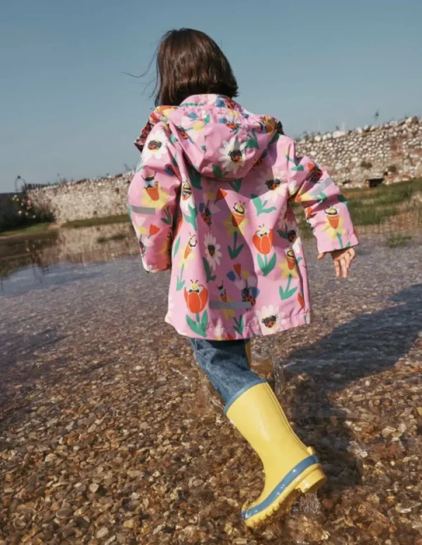 Cheap Boden Wasserdichte Fischerjacke-Rosa Frühlingsgarten RosaFrühlingsgarten